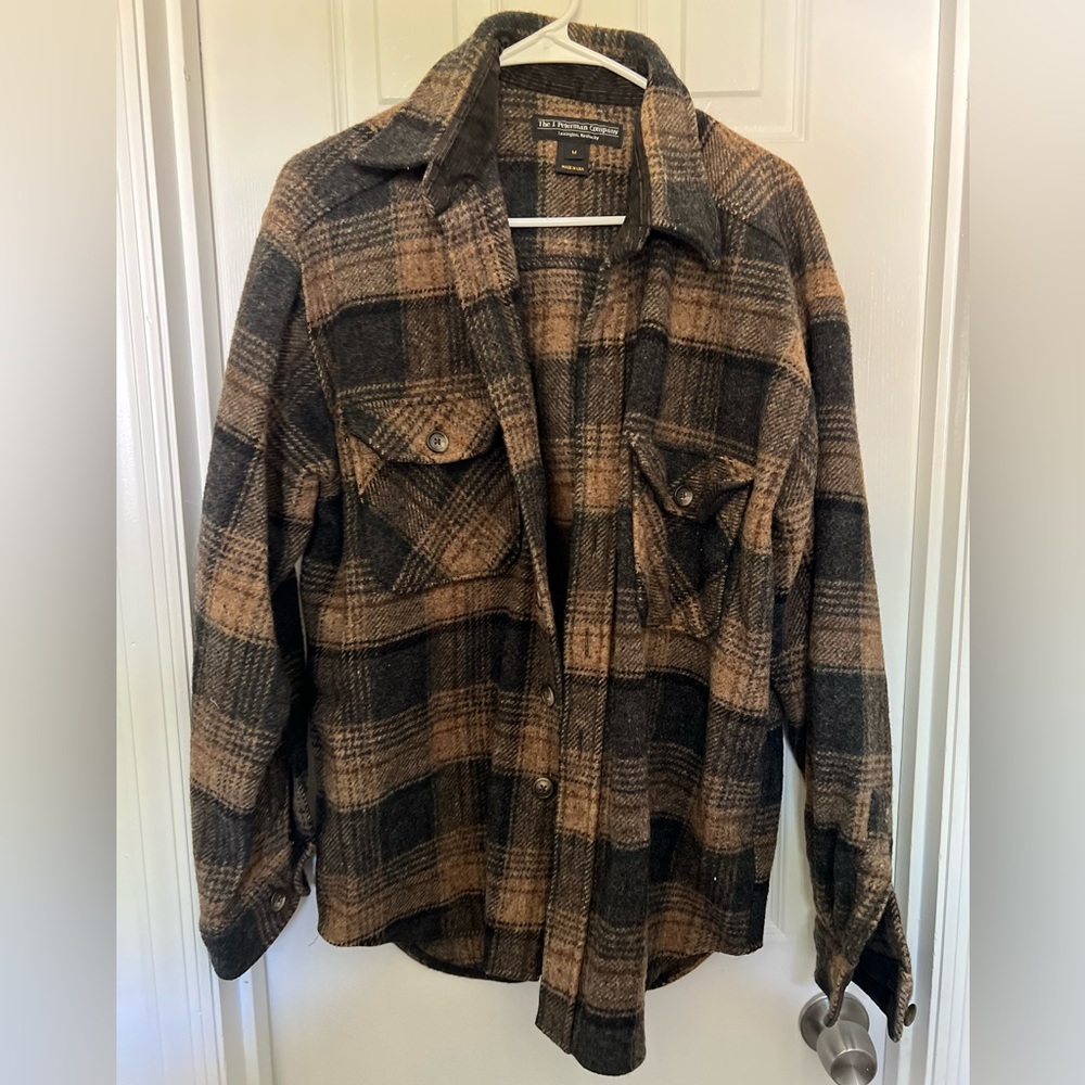 Plaid Wool Shirt